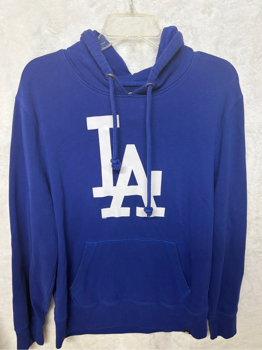 47 Royal Blue Sweatshirt with White Logo Tag